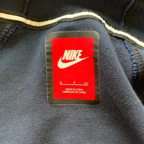 Nike Women’s Royal Blue Hooded Full-Zip Zipper Jacket Size Small - Picture 9 of 10